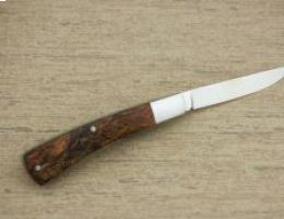 Cherry Burl Pen Knife